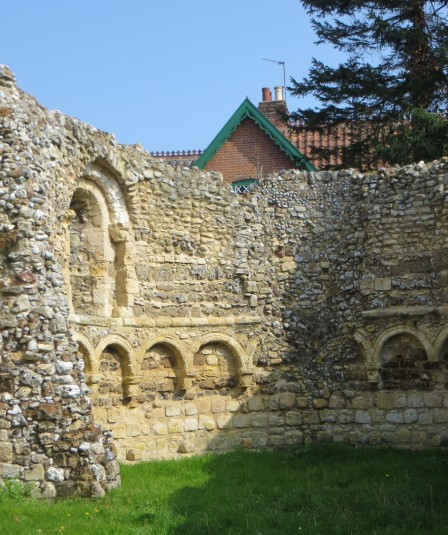 The ruined Leper Chapel